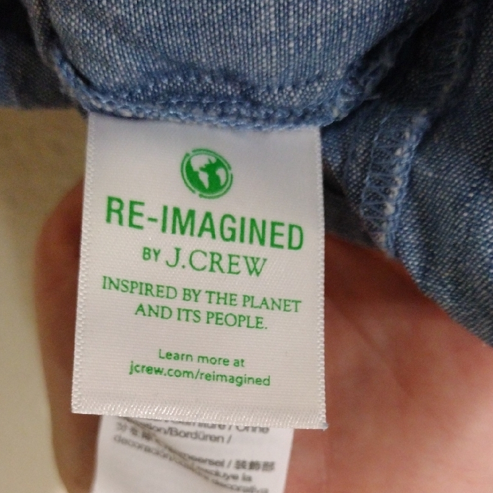 J. Crew Blue Button Down Shirt - Picture 12 of 13